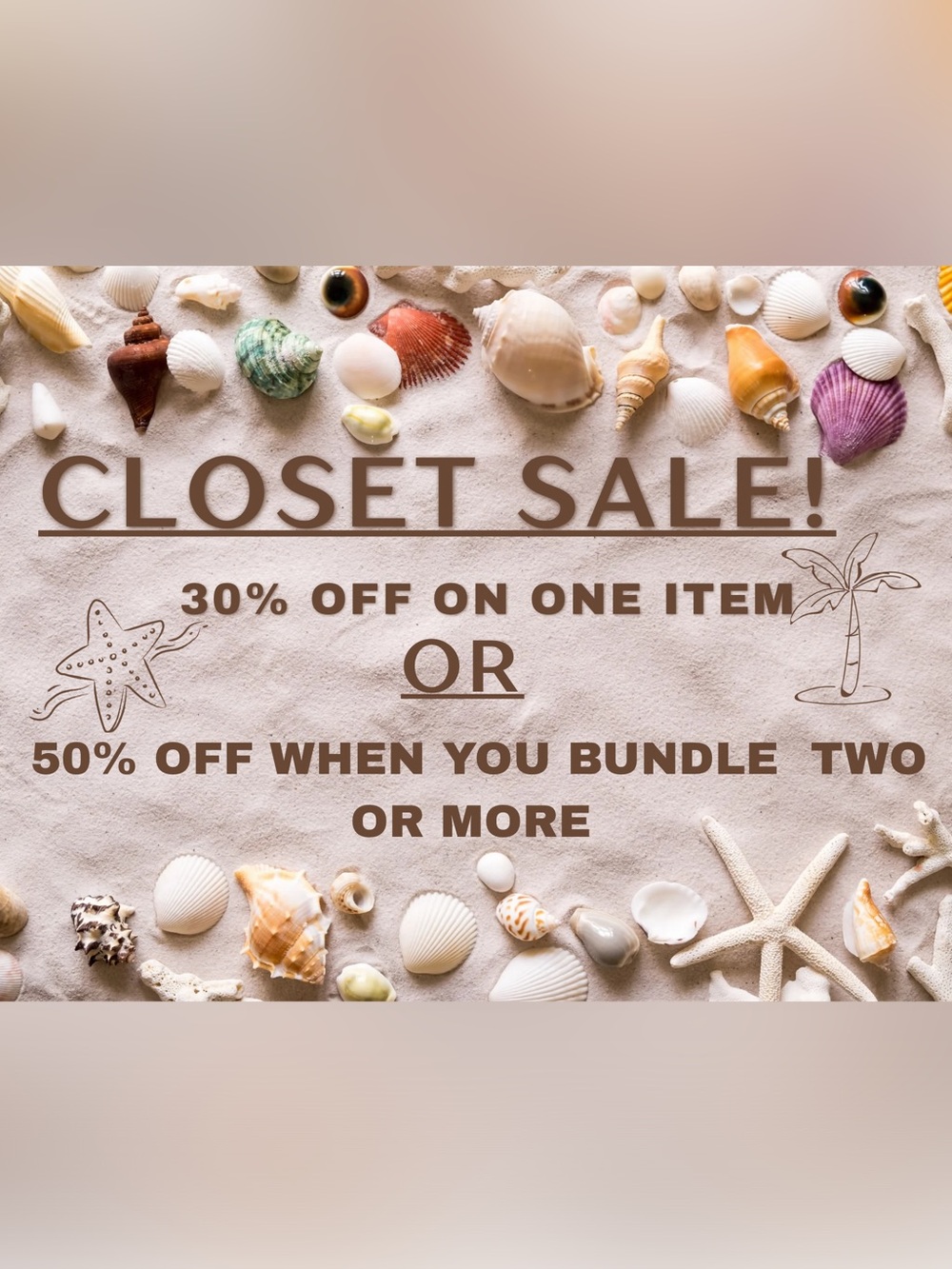 CLOSET SALE! 🔥